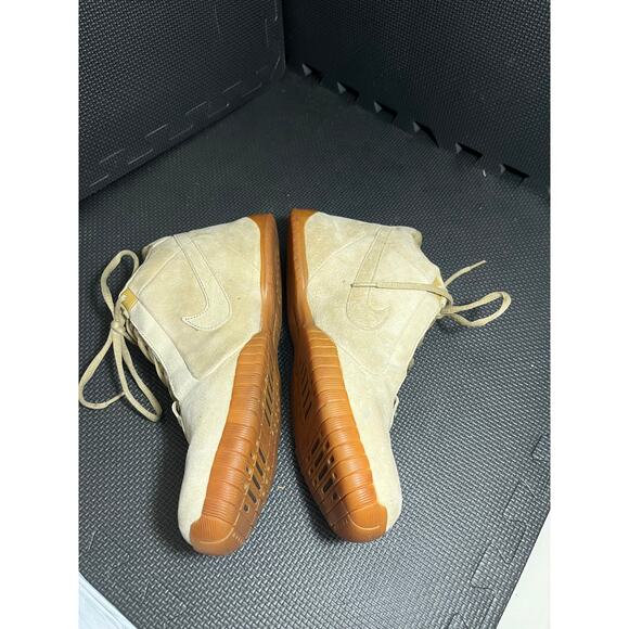 Vintage Rare Nike SB Zoom URL High Beige Suede‎ Skate Shoes Men\'s 2003 Size 10.5 main image 5